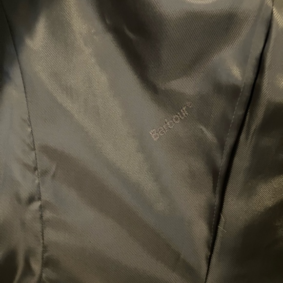 NWT Tweed Herringbone Green Wool Barbour Blazer Jacket - Picture 8 of 12